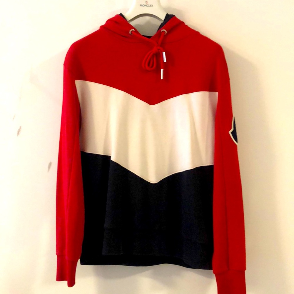 Men’s Authentic hooded moncler sweatshirt
